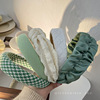 Green sponge cloth, headband, universal fresh hair accessory, wide color palette