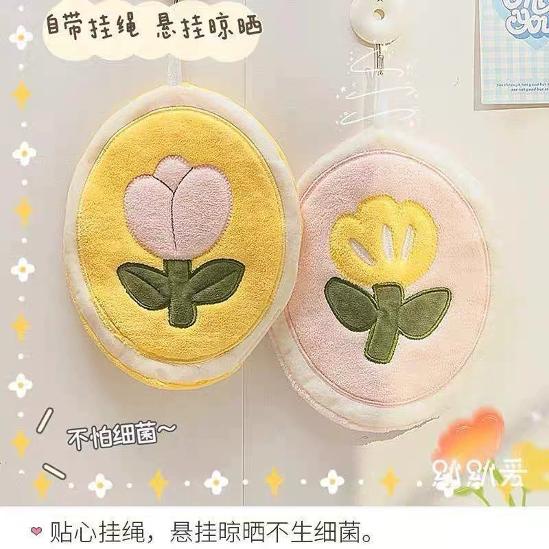 Коралловое быстро сохнущее мягкое полотенце для дома, с цветочным рисунком, повышенной плотности