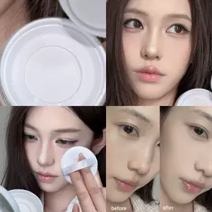 霏汐晶透轻雾蜜粉轻薄服帖不假白持久持妆控油定妆防水防汗散粉饼