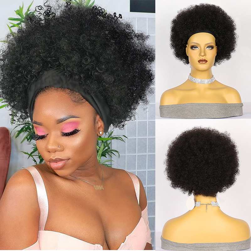 330g Weight Women's Retro Exaggerated Nightclub High Temperature Wire Curls Wigs