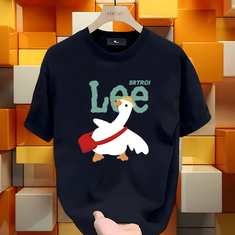 [ 90% off 특별존] 수천 명의 사람들이 잔디를 심습니다丨여름 아울렛 셀렉션丨쇼핑몰 같은 스타일丨두꺼운 반팔 티셔츠