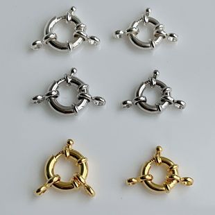 DIY�Ʒ���S925���y朿ۏ��ɿ�ˮ�ݿ�������B�ӿ۷����۽�