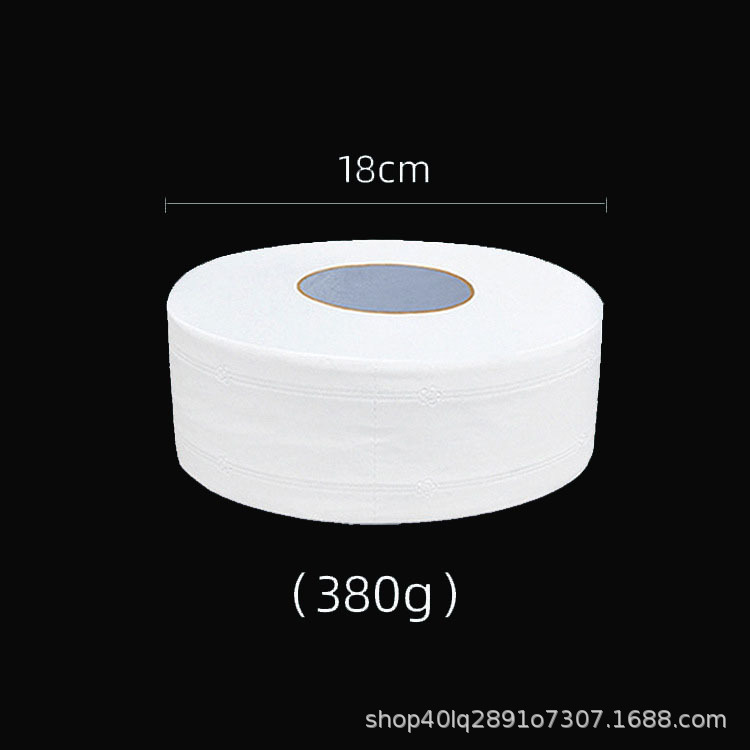 Hotel gran placa rollo de papel de exportación papel higiénico gran rollo fábrica de tejido al por mayor núcleo grande placa grande rollo papel higiénico