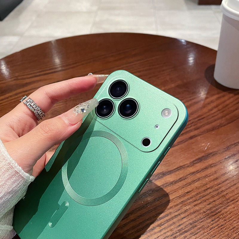 适用iPhone17PROMAX液态硅胶磁吸手机壳苹果16肤感磨砂软保护套15|undefined