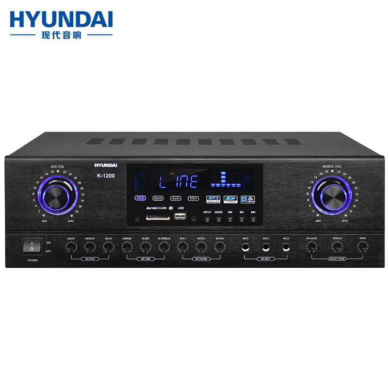 [K1200] a modern high-power amplifier (including Bluetooth)