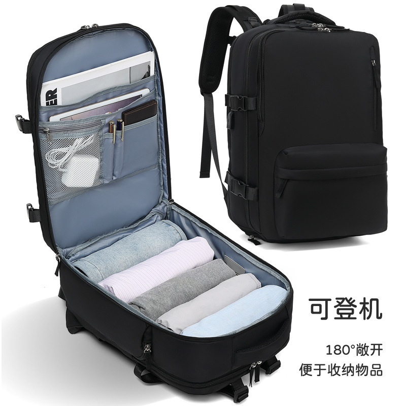 En stock mochila de viaje multifuncional para niñas transfronterizas clasificación húmeda y seca mochila de momia impermeable de gran capacidad