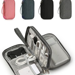 メーカーの新型データケーブル収納バッグ携帯旅行充電ケーブル収納袋充電宝防塵保護カバー