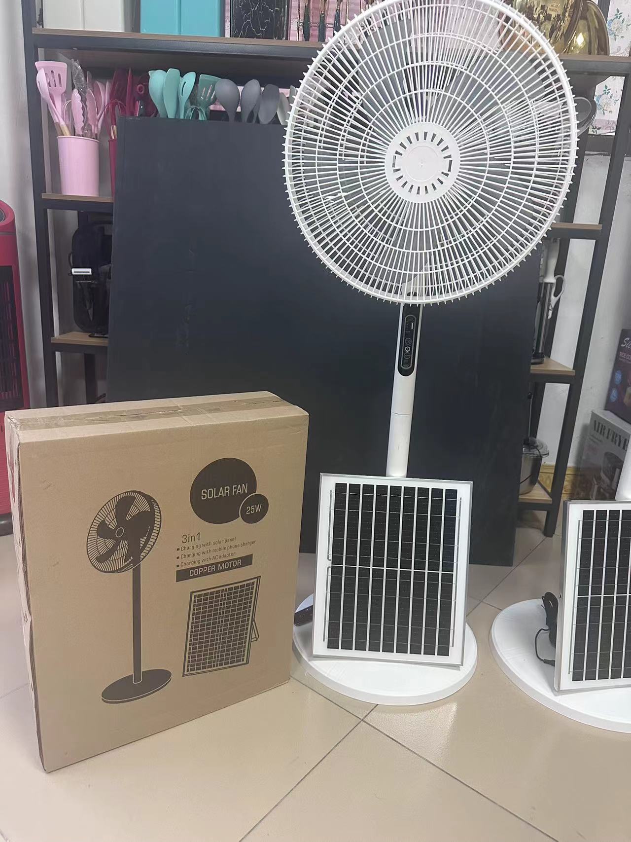 18 "SILVER CREST FAN Eléctrico Ventilador de piso doméstico transfronterizo Ventilador de cabeza grande Ventilador eléctrico