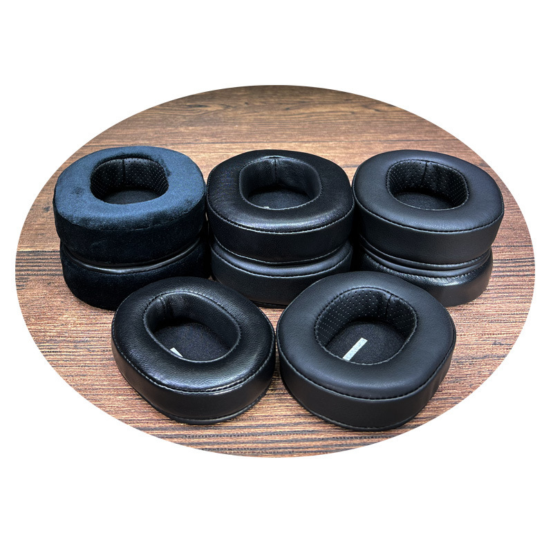 Square Oval thick full protein sheepskin velvet earphone cover cushion installation size 9575 10080mm Square Oval thick full protein sheepskin velvet earphone cover cushion installation size 9575 10080mm