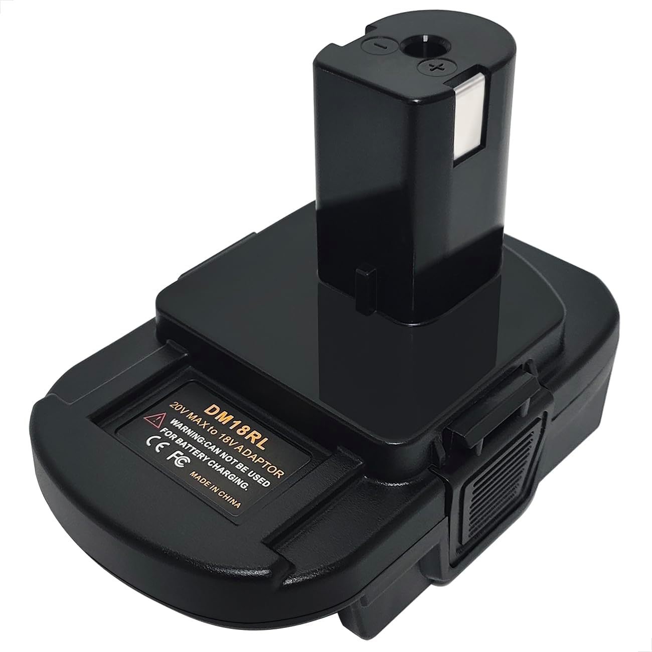 DM18RL适用DW、MIL得伟米沃奇20V/18V锂电池转利优比带USB插口