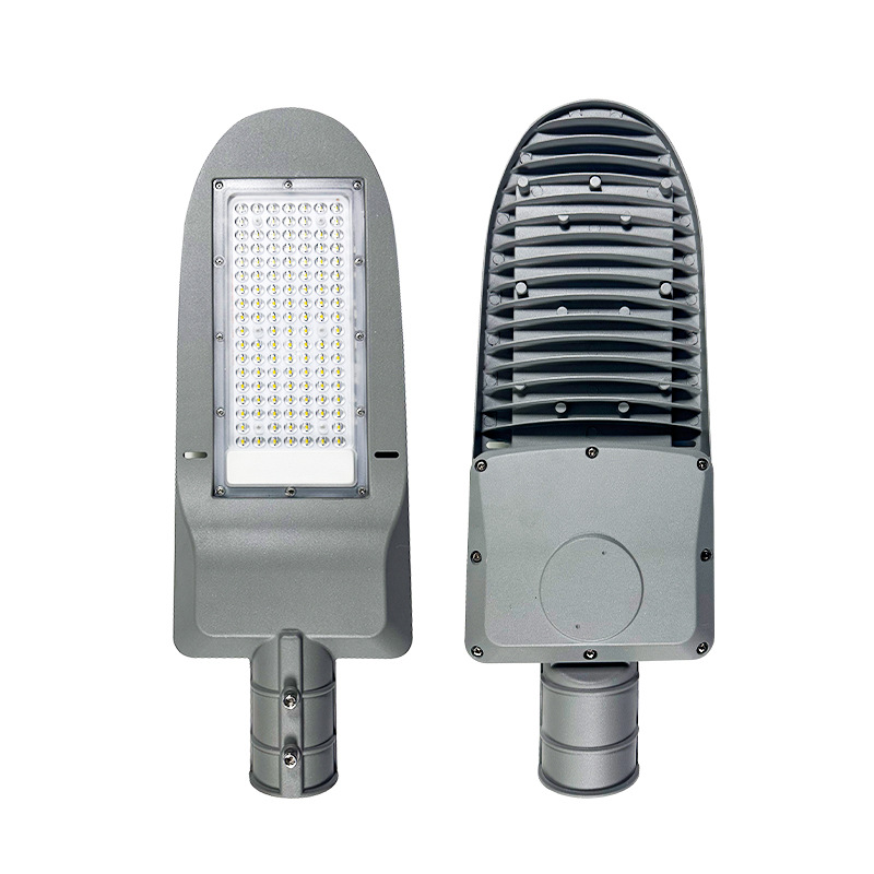Venta directa de fábrica de lámparas de iluminación vial de alta potencia de 200W, farolas de aluminio fundido a presión impermeables para exteriores, cabezales de farolas LED.