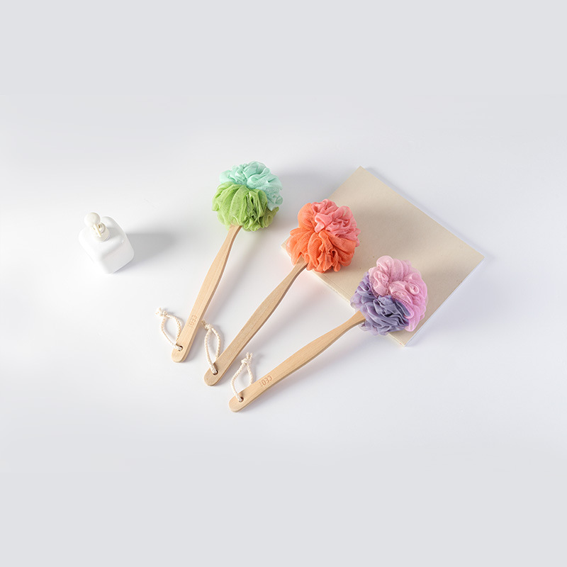 Xiyiou unprinted long-handled bath brush bath brush back rub brush adult back cleaning brush long-handled bath brush