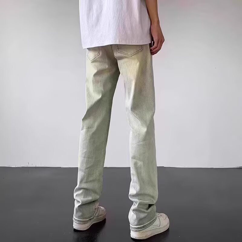 Pantalones vaqueros elásticos de la moda de los hombres de primavera y verano