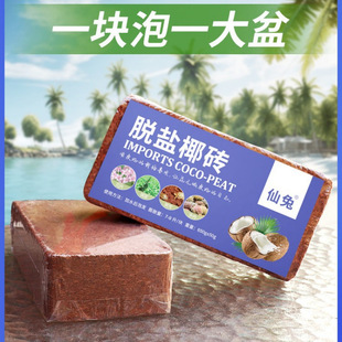 Nutritious Coconut Coir Bricks for Growing Flowers, Universal Flower Soil, Coconut Husk for Vegetable Growing, Compressed Soil Bricks for Turtle Hibernation