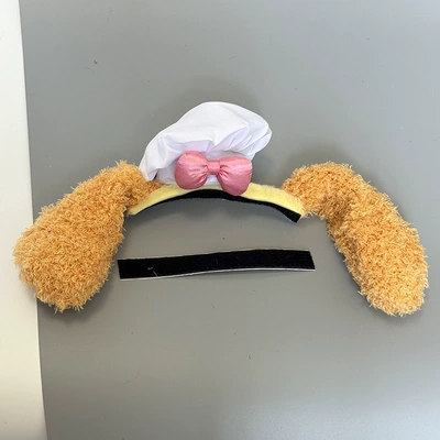 Cute helmet decoration cat Motosiklet dəbilqələri - chefs-hat-without-helmet