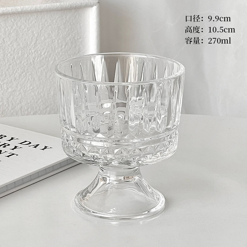 ins simple vidrio dulce taza de yogur taza de helado taza de helado taza de helado taza de yogur taza de helado