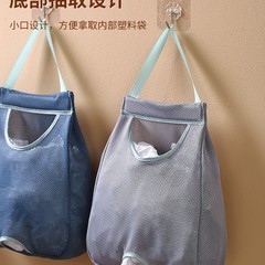 ビニール袋の収集器の大きいサイズの台所は古いゴミ袋を詰めて袋の網袋の大容量の壁掛け式を収納します。