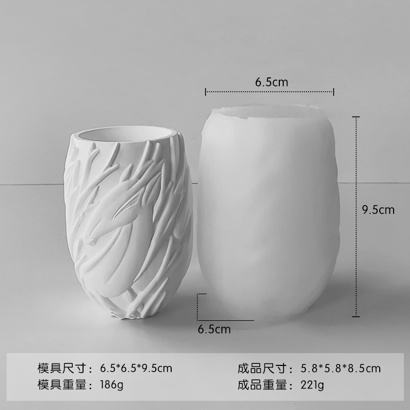 Jiahui-mei molde de cera de cera para el hogar para hacer tazas de cera DIY