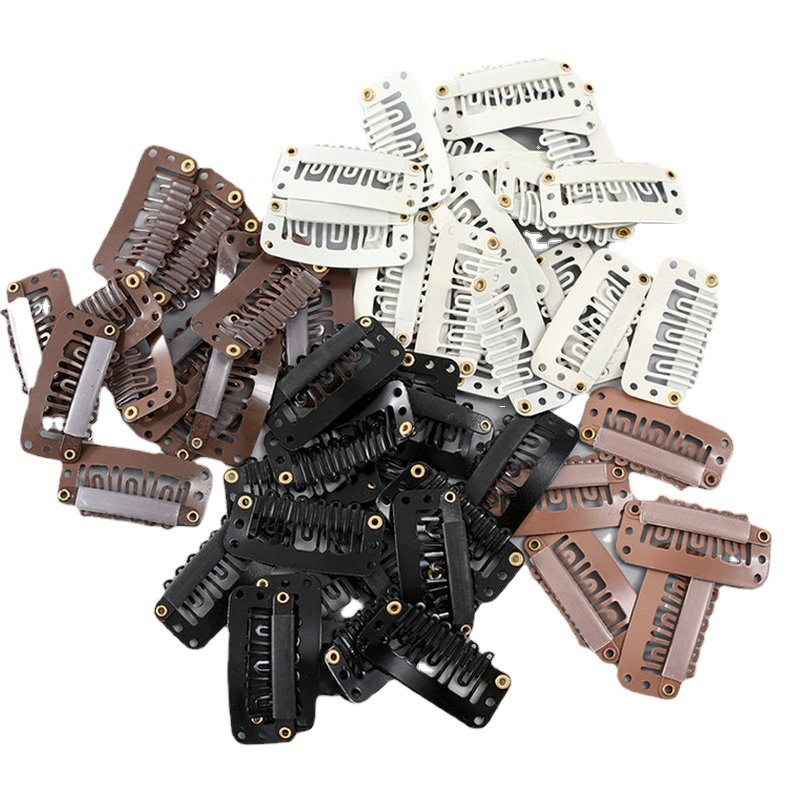 3.2U Type Bb Clip Hat Windproof Clip Six-Tooth Wig Tool Accessories Hairpin DIY Hair Accessory Clip Wholesale Cross-Border