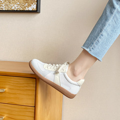 Puma Mom Su Yin Yin Leather Training Shoes Women's Mesh Shoes Breathable Forrest Gump Shoes with Hidden Heel Thick Sole White Shoes Casual Shoes