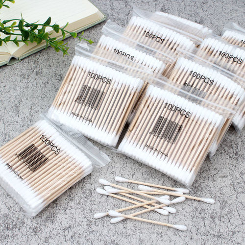Cotton swabs Double-ended cotton swabs Cotton swabs Baby cotton swabs Makeup removal cotton swabs Disposable pointed cotton swabs wholesale