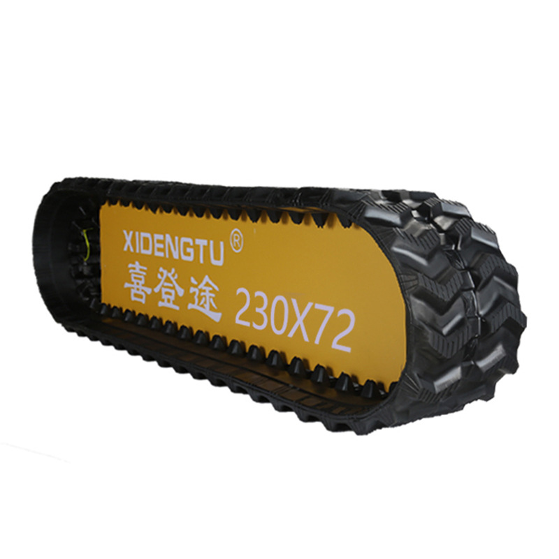 喜登途 230*72 旋耕机履带厂家运输车履带橡胶履带