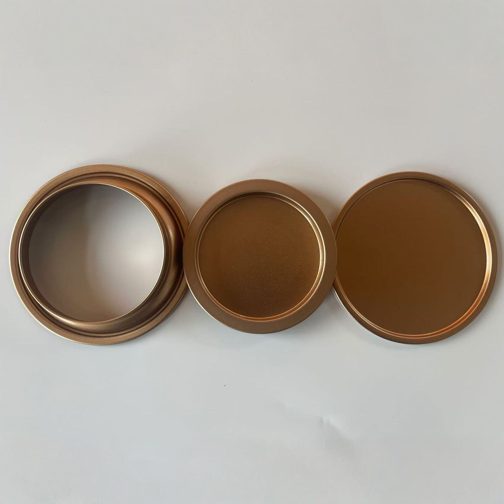 126mm马口铁茶叶罐三件套马口铁茶叶包装