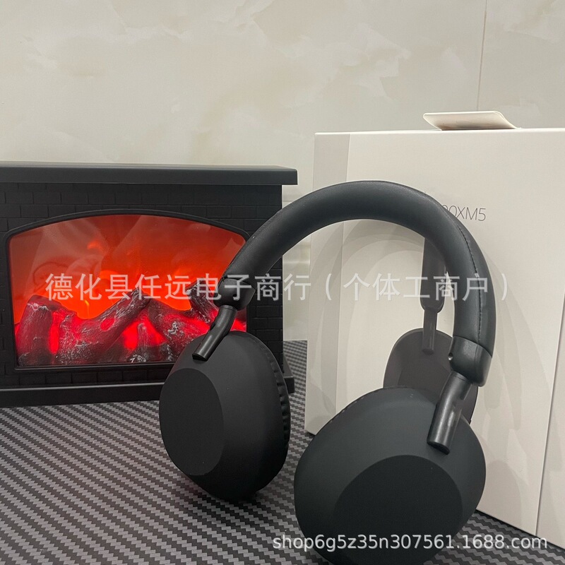 【现货】跨境代发WH1000XM5无线蓝牙耳机头戴式拉伸立体音游戏|undefined