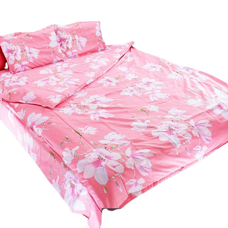 Running River Lake Roar Goods Ten Yuan Mode Diamond Velvet Bed Bed Sheets Quilt Cover Street Stall Plant Cashmere Quilt Single Quilt Cover Bedding