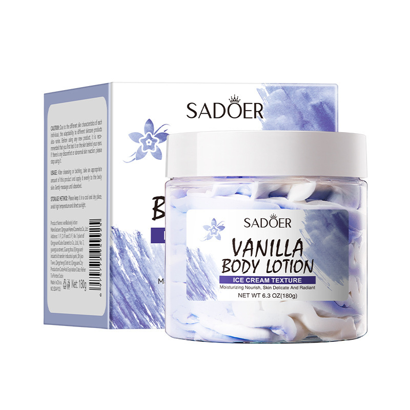全英文身体乳SADOER草莓水果秋冬季保湿滋润护肤身体护理外贸批发|undefined