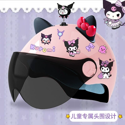 helmet motorcycle helmet, Motosiklet kaskı (dəbilqə) - glitter-sunscreen-magic-shake-black-and-red-butterfly-3c-certification-kuku-tz