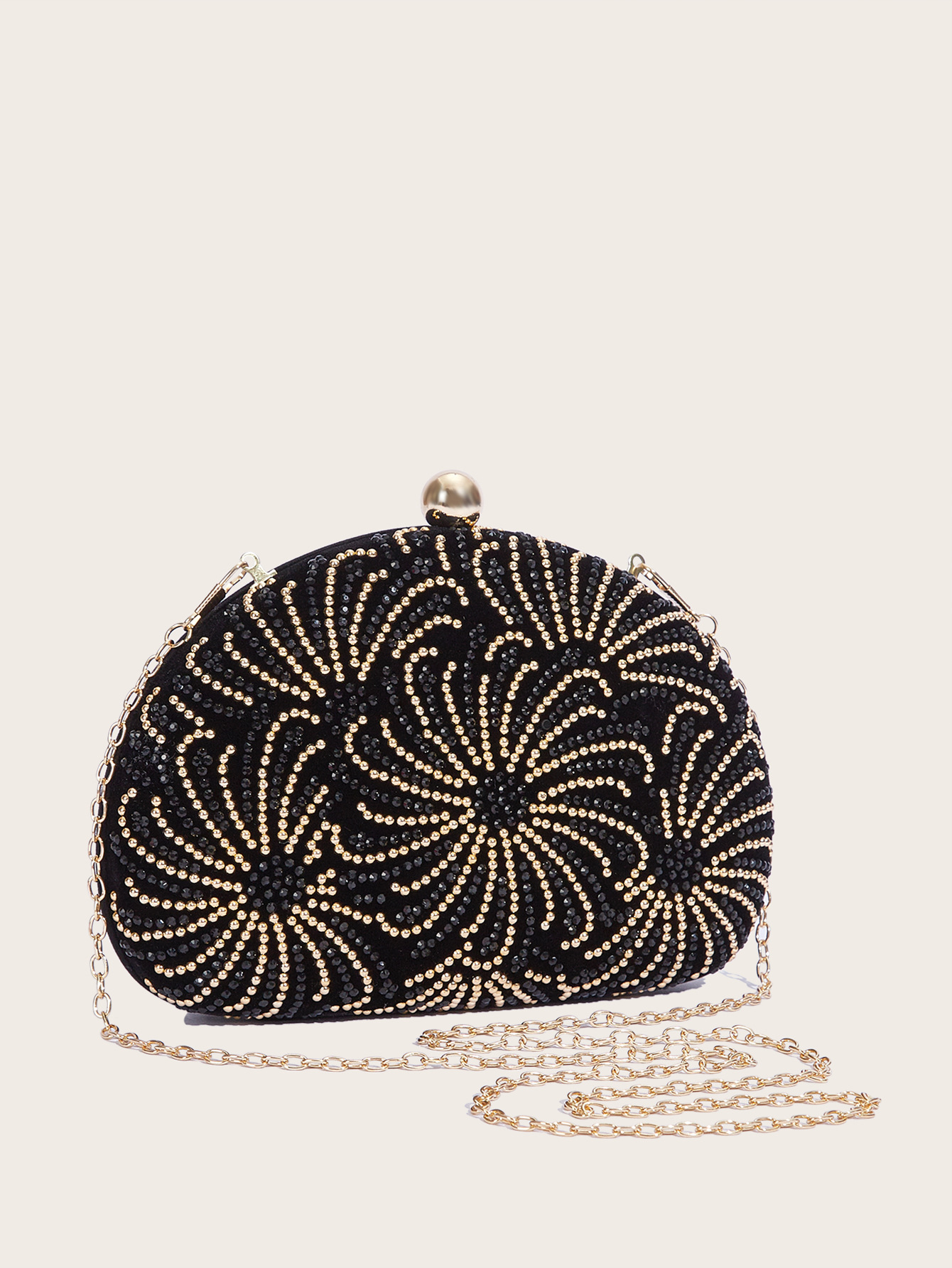 Borsa a tracolla con catena elegante da sera, da sposa e da ballo_voghion.com