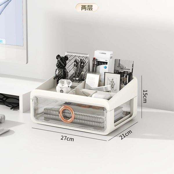 [Large+top cover -Two layer] Dust -proof integrated installation/transparent confession