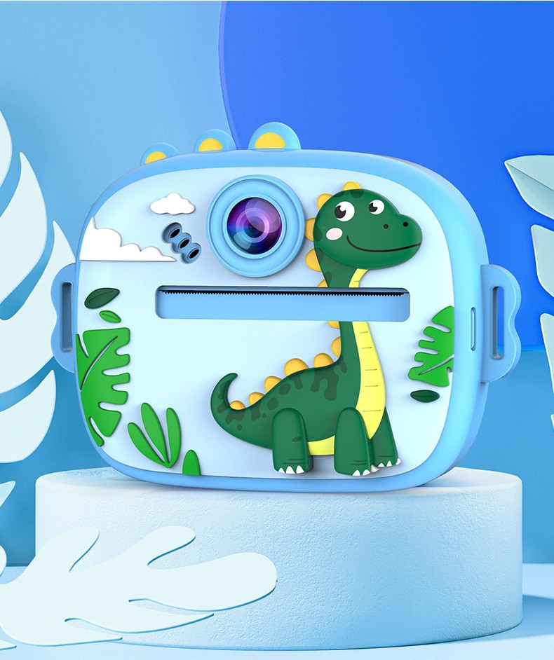Nueva cámara de impresión Cámara digital para niños Polaroid lindo juguete de dibujos animados mini cámara de impresión HD