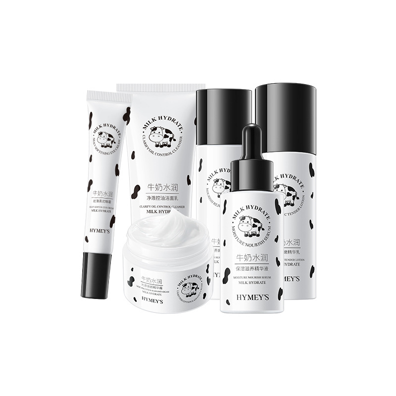 Imagen belleza leche limpiador suave limpieza hidratante cuidado de la piel loción de limpieza facial crema para los ojos crema facial al por mayor