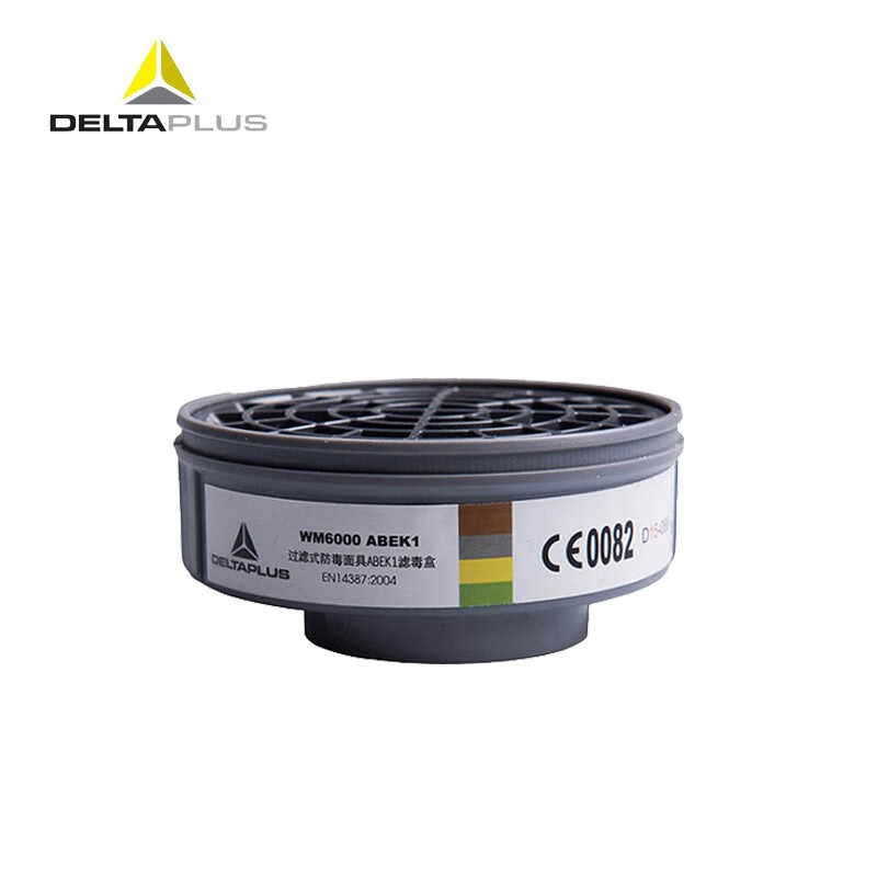 Delta 105128 cartucho de filtro de veneno M6000 cartucho de filtro de vapor orgánico de dos etapas cartucho de filtro de máscara de gas consumibles