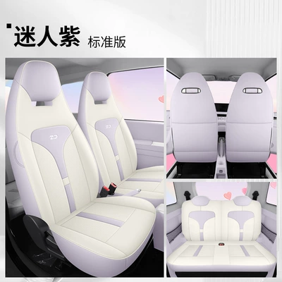 Universal Comfortable Wear-resistant Special Car – Modelə uyğun (Original) oturacaq örtükləri - charming-purple-standard-edition-zhidou-rainbow-special-four-seats-fully-surrounded