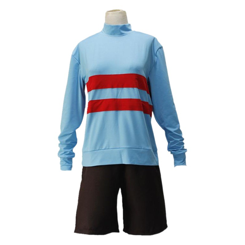 Disfraz de cosplay del juego Undertale, traje del personaje Frisk, directo de fábrica
