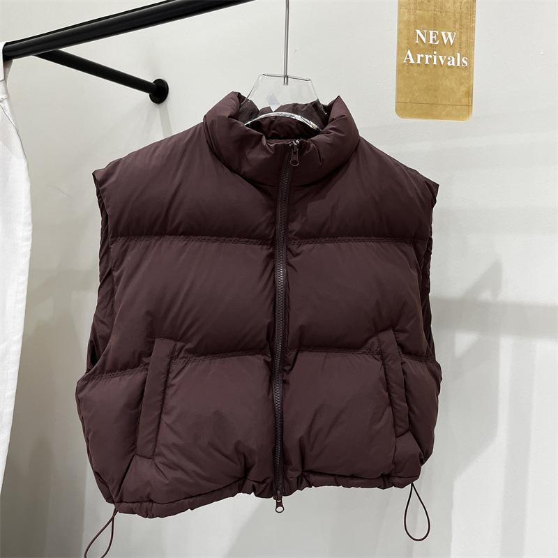 加厚棉服马甲女短款2025新款多色小个子马甲时尚坎肩外套百搭显瘦|undefined