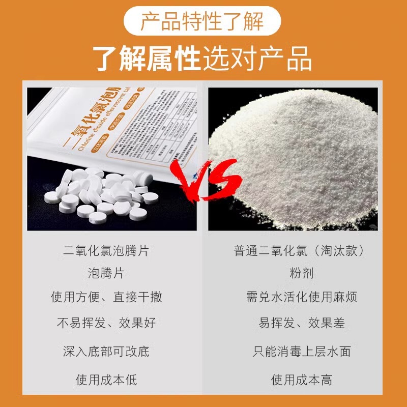 二酸化塩素発泡片水産養殖魚用消毒片海老池水槽殺菌消毒浄水剤|undefined