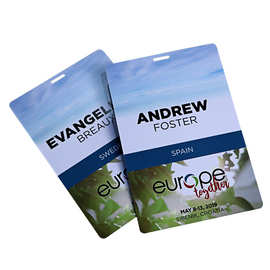 智能非标卡员工胸牌门禁卡可变动图片变动名字印刷门禁卡工作证卡