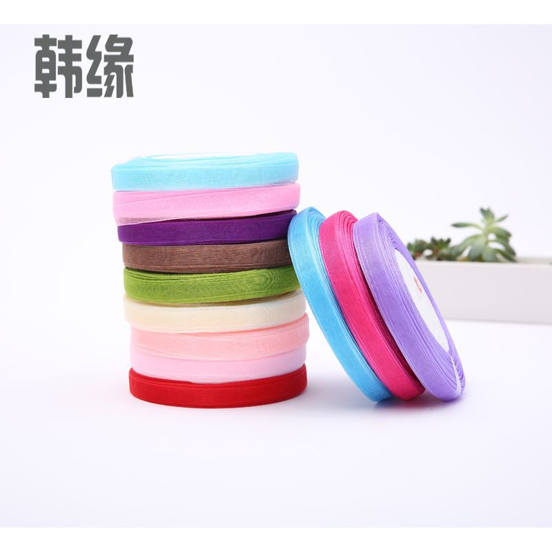 Custom Manufacturer Wholesale 1.0 Chiffon Ribbon Flower Shop Flower Gift Packaging Bow Ribbon Material Custom Manufacturer Wholesale 1.0 Chiffon Ribbon Flower Shop Flower Gift Packaging Bow Ribbon Material
