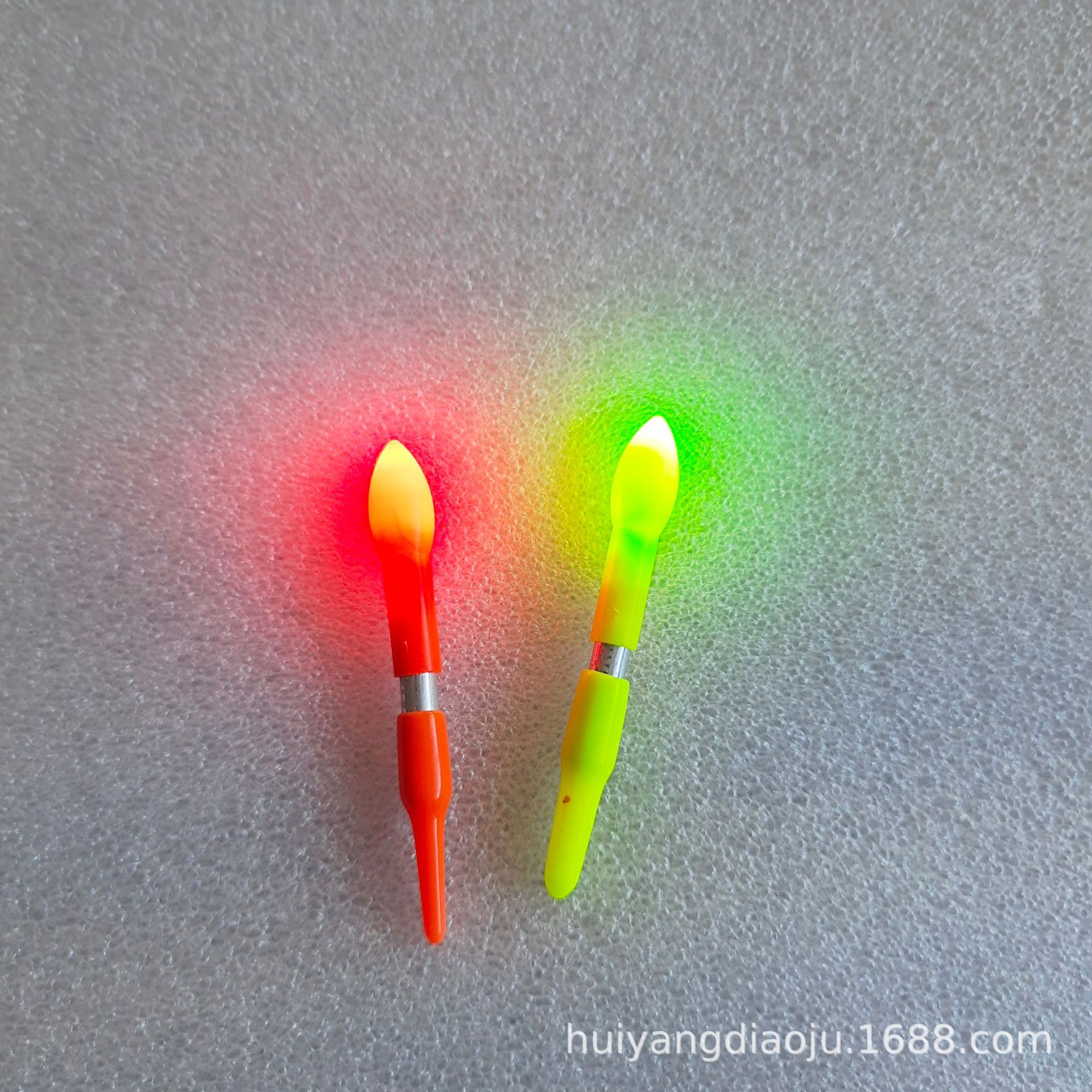 Manufacturer Customized Night Fishing Float Luminous Rod Color Changing Flash Lamp Head Led Floating Tail Light Digital Lamp Head Eye-Catching Bean