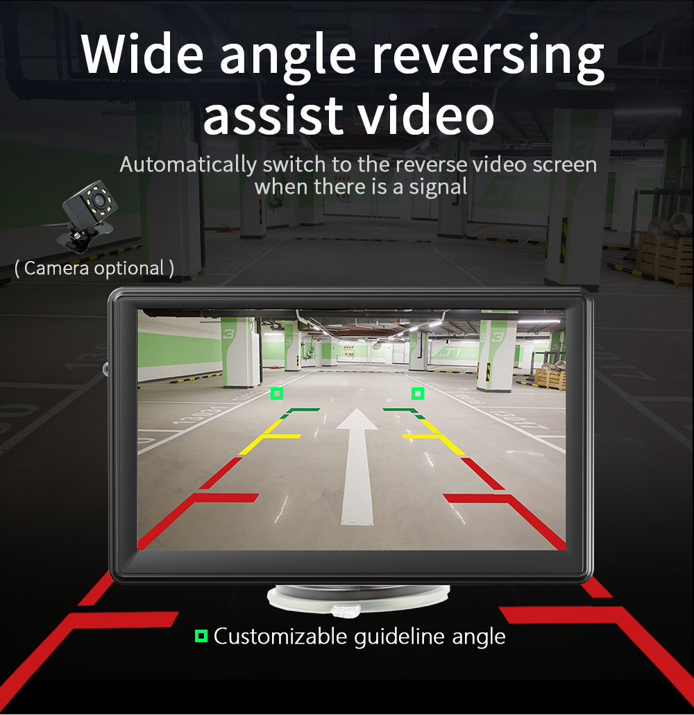 Cross-Border 7/9/ 10inch Eight-Core Android Car Gps Navigation Wireless Carplay Car Central Control Car Mp5