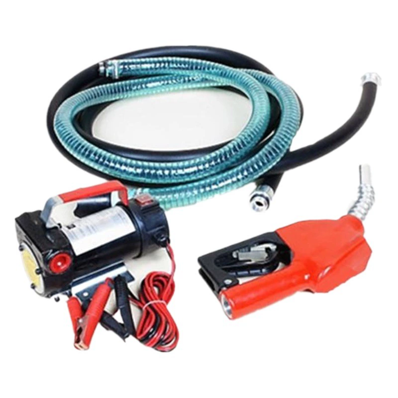 12V 24V дизельный насос масляный насос электрический топливный насос DC Одиночный насос в сборе, соответствующий масляной трубке масляный пистолет