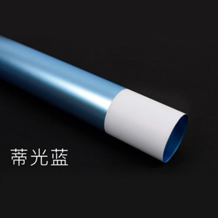 Nuevo fabricante de fiestas de flores de color metálico flor florista paquete de flores papel de embalaje de regalos de alta calidad