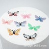 Butterfly cake decorative glutinous rice paper small flower leaf unicorn glutinous rice paper watercolor butterfly edible glutinous rice paper