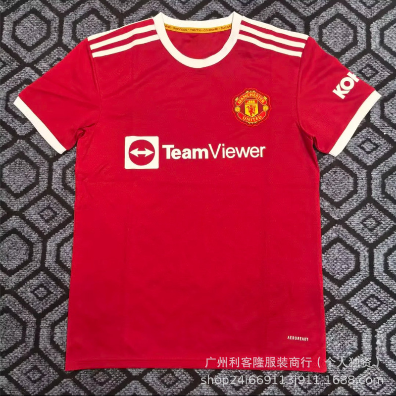 2526赛季新款足球服曼联利物浦球衣球迷版短袖t恤上衣批发可印号|undefined