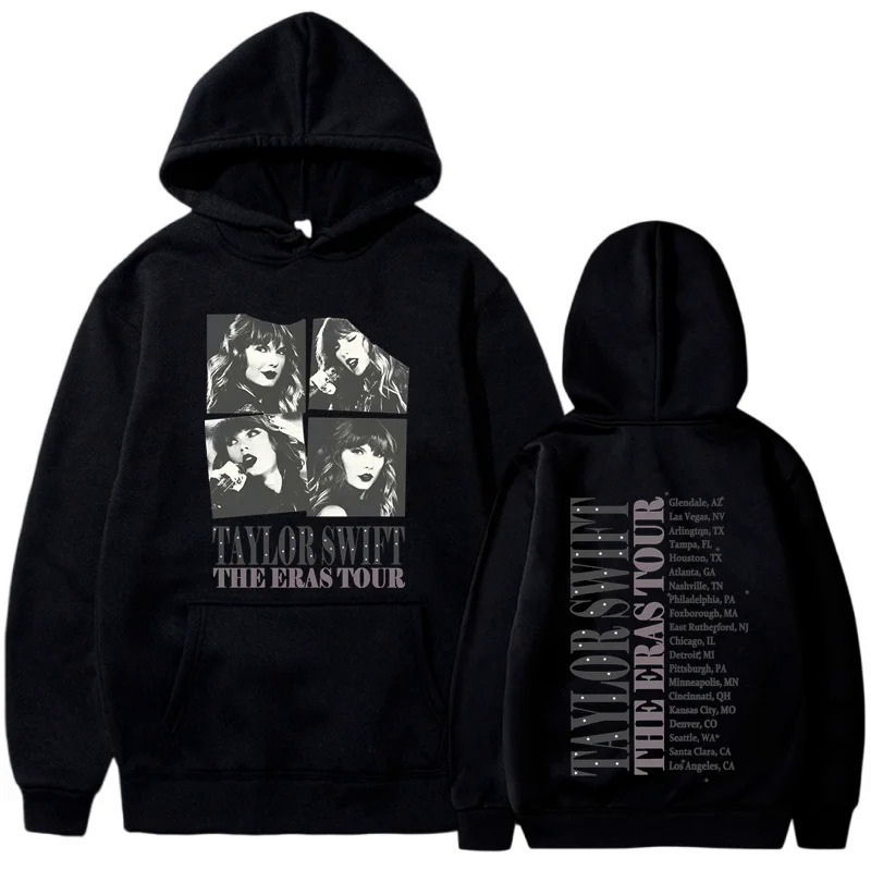 Hoodie Men's Women The Eras Tour Hoodies Midnight Album Prin