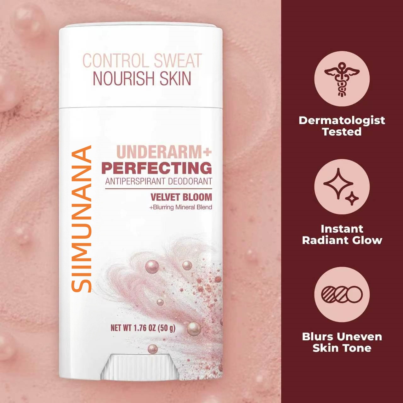 Productos explosivos transfronterizos TEMU productos explosivos Toner Body Lotion debajo de las axilas refrescante antitranspirante disponible para hombres y mujeres Antiperspirante